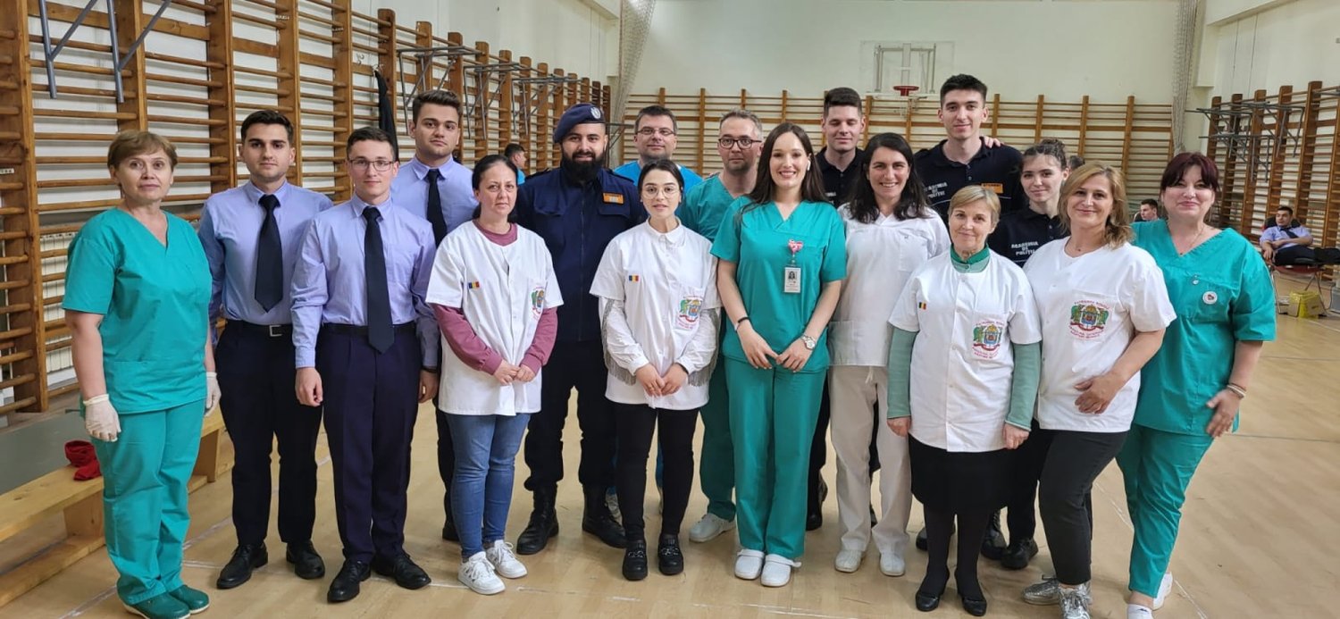 Acțiune de donare de sânge la Academia de Poliție din București 214256