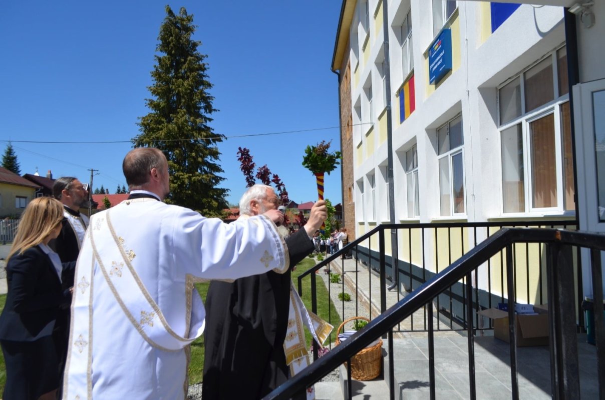 Binecuvântarea lucrărilor la Școala Gimnazială „Avram Iancu” din Beliș, Cluj 214390