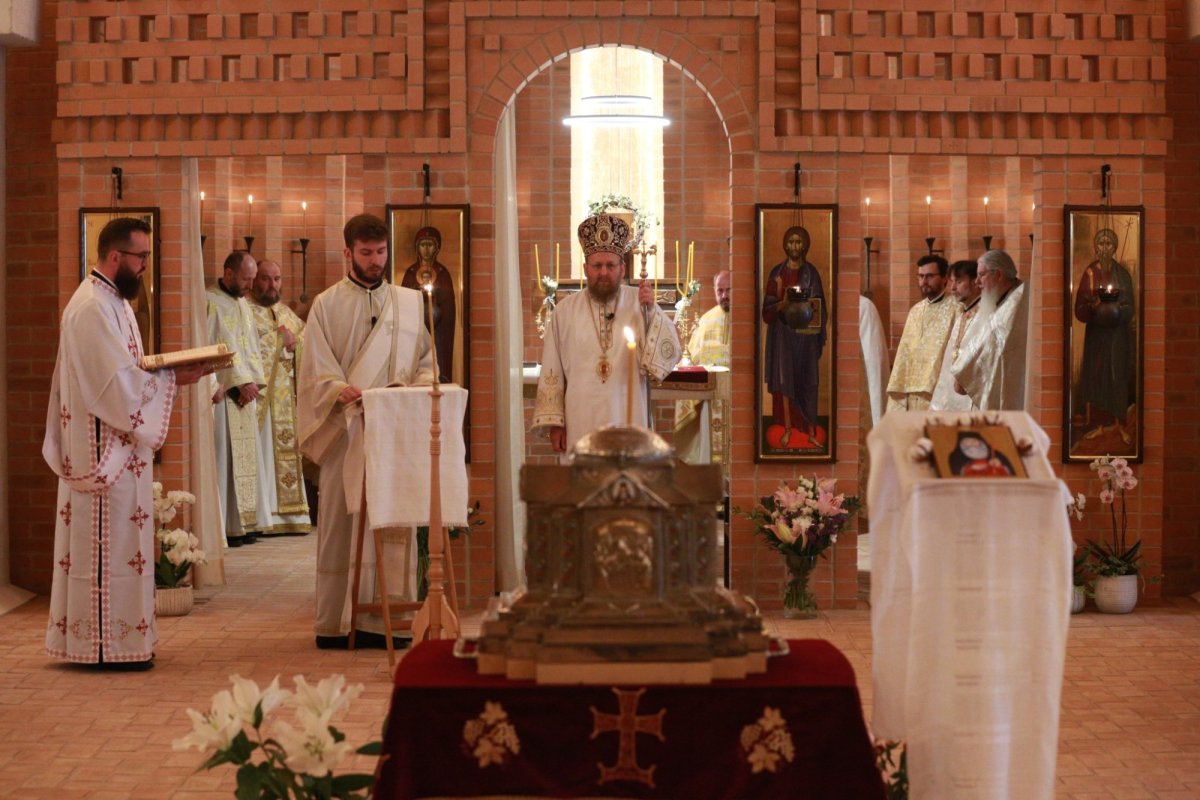 Pelerinaj cu moaștele Cuviosului Gheorghe de la Cernica în Germania 215063