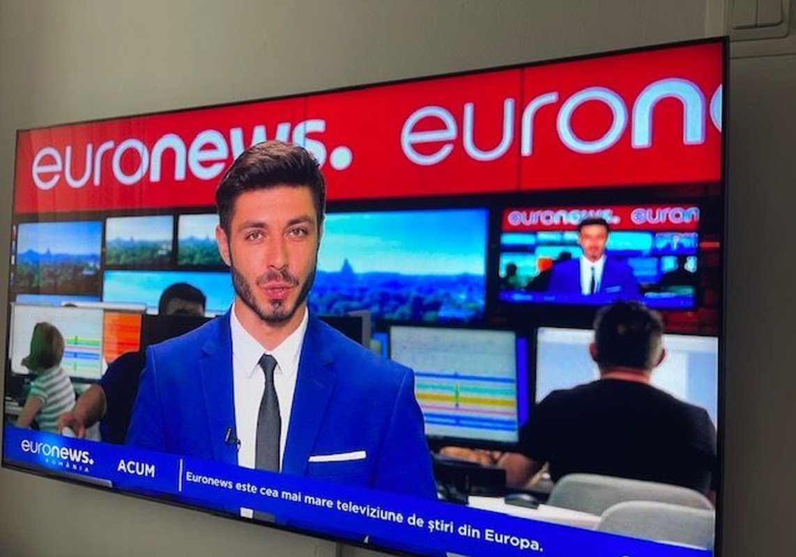 S-a lansat canalul de televiziune Euronews România 215209