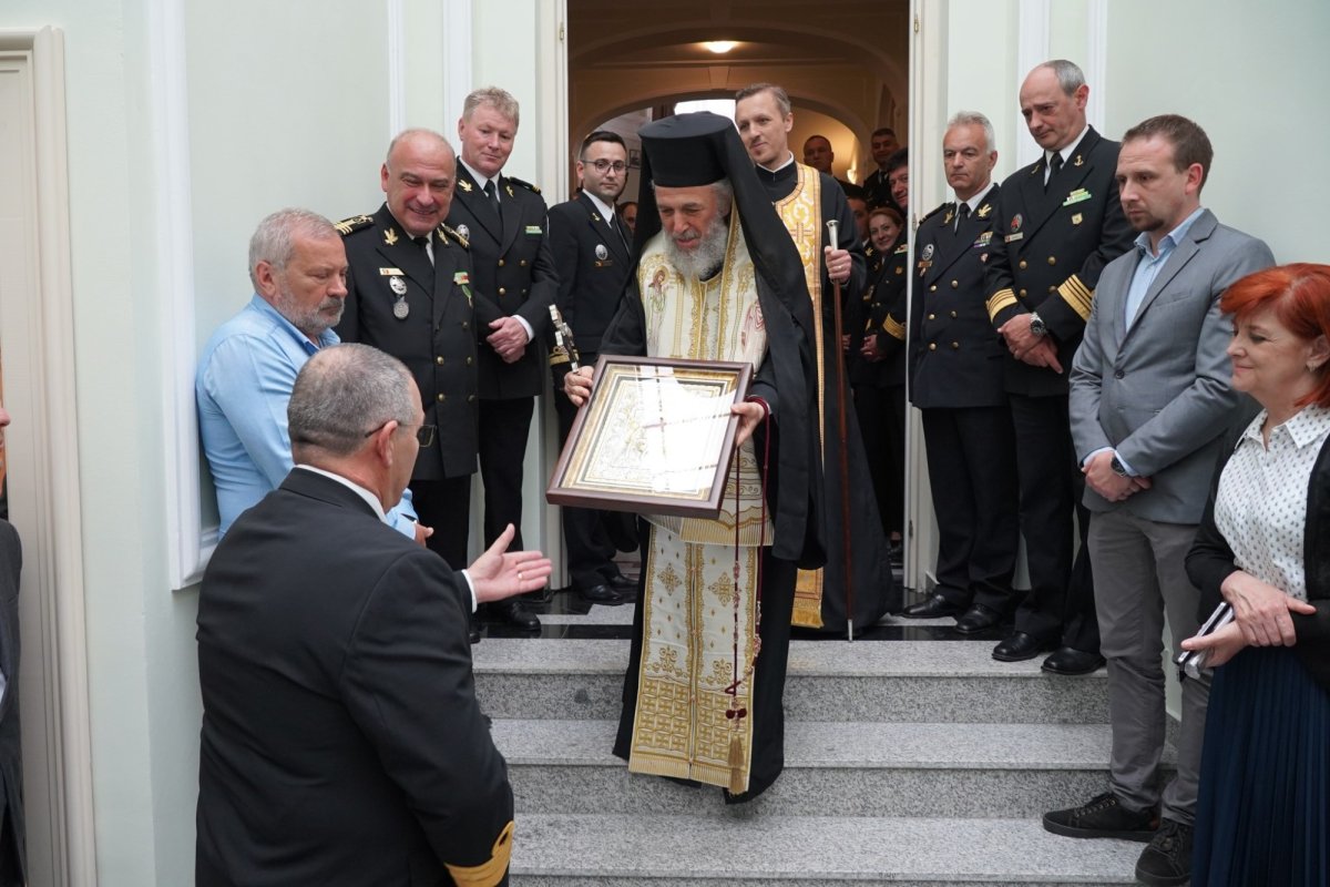 Slujbă de binecuvântare la Flotila „Mihail Kogălniceanu” din Brăila 215618