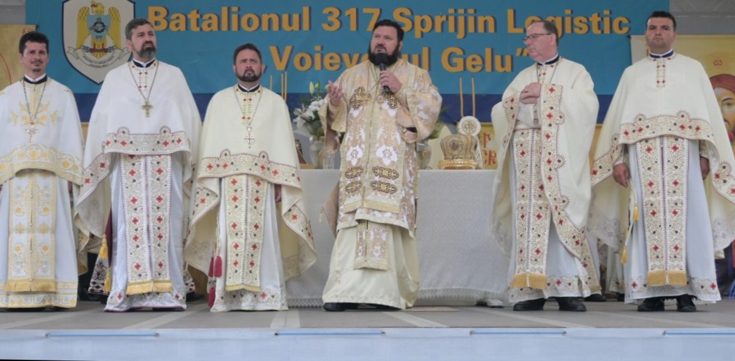 Târnosirea bisericii din incinta Unității Militare 01483, Zalău 216776