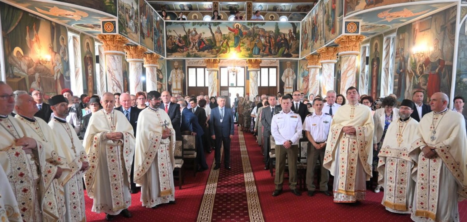 Târnosirea bisericii din incinta Unității Militare 01483, Zalău 216777