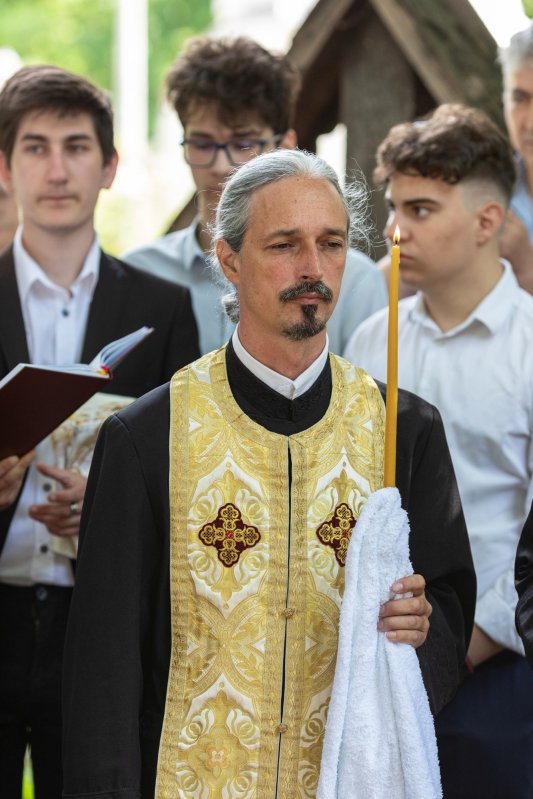 Pomenirea „poetului nepereche” la mormântul său din Bucureşti 217591