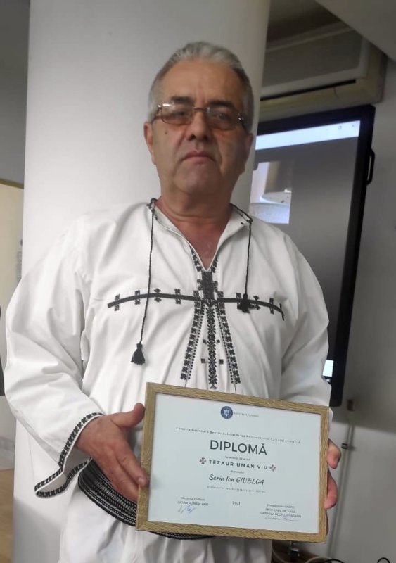 Sorin Ioan Giubega, singurul „tezaur uman viu” din Vâlcea 217991