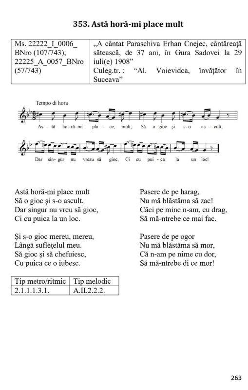 „Fiecare melodie din folclorul autentic exprimă un întreg univers” 218185