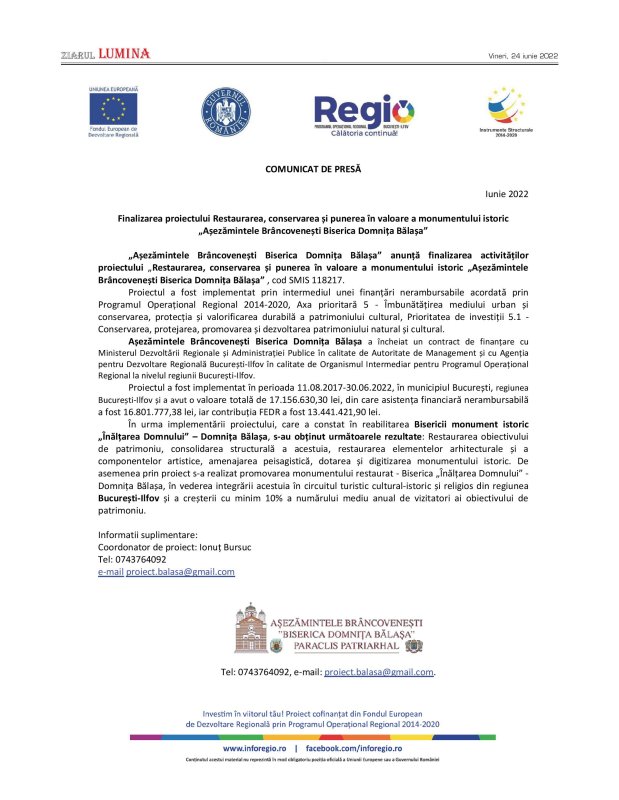 Comunicat de presă 218783