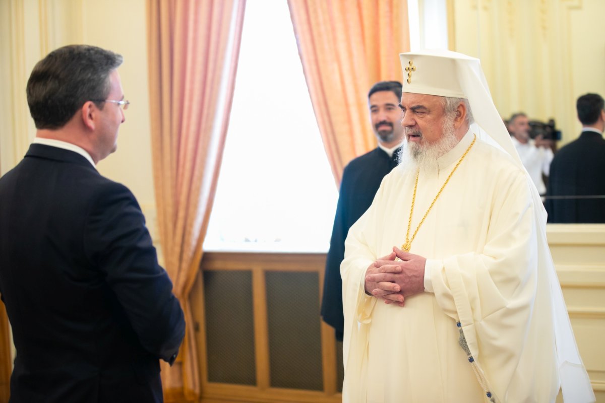 Ministrul afacerilor externe al Serbiei în vizită la Patriarhia Română 218690