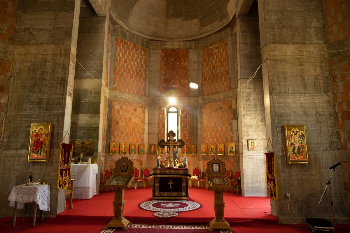 Binecuvântarea lucrărilor unui lăcaș de închinare bucureștean 219003