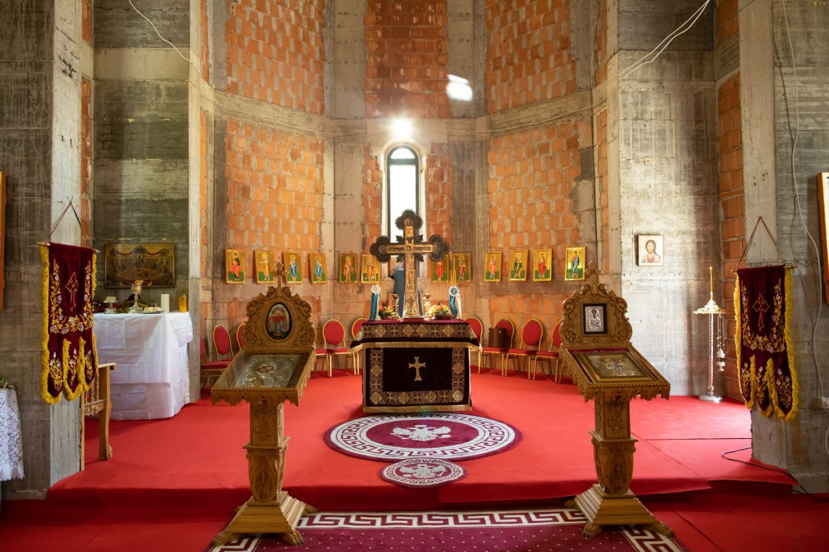 Binecuvântarea lucrărilor unui lăcaș de închinare bucureștean 219004