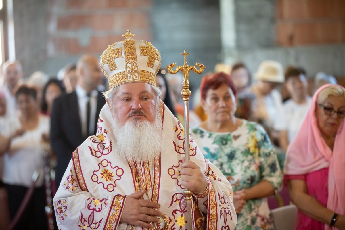 Binecuvântarea lucrărilor unui lăcaș de închinare bucureștean 219015