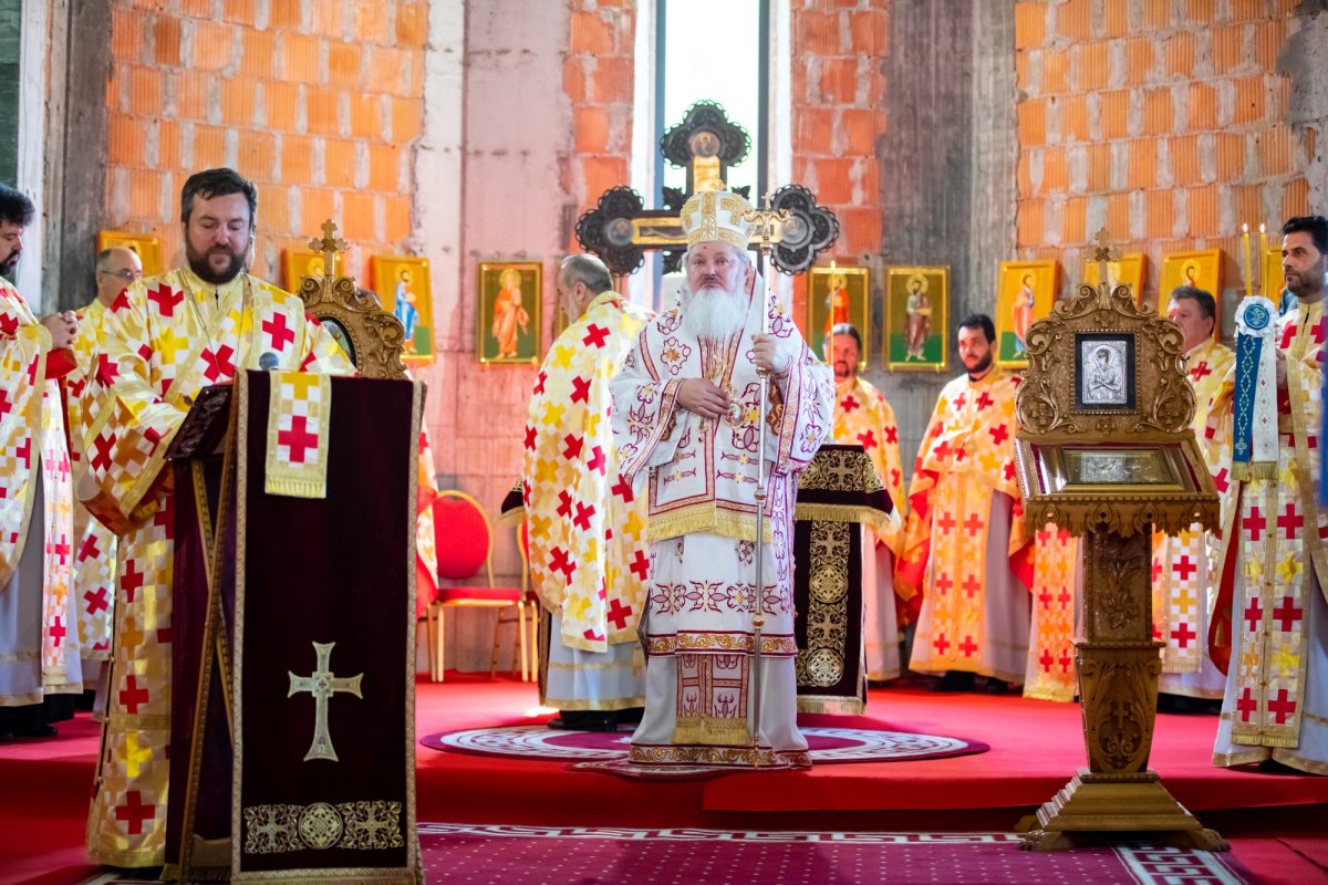 Binecuvântarea lucrărilor unui lăcaș de închinare bucureștean 219030