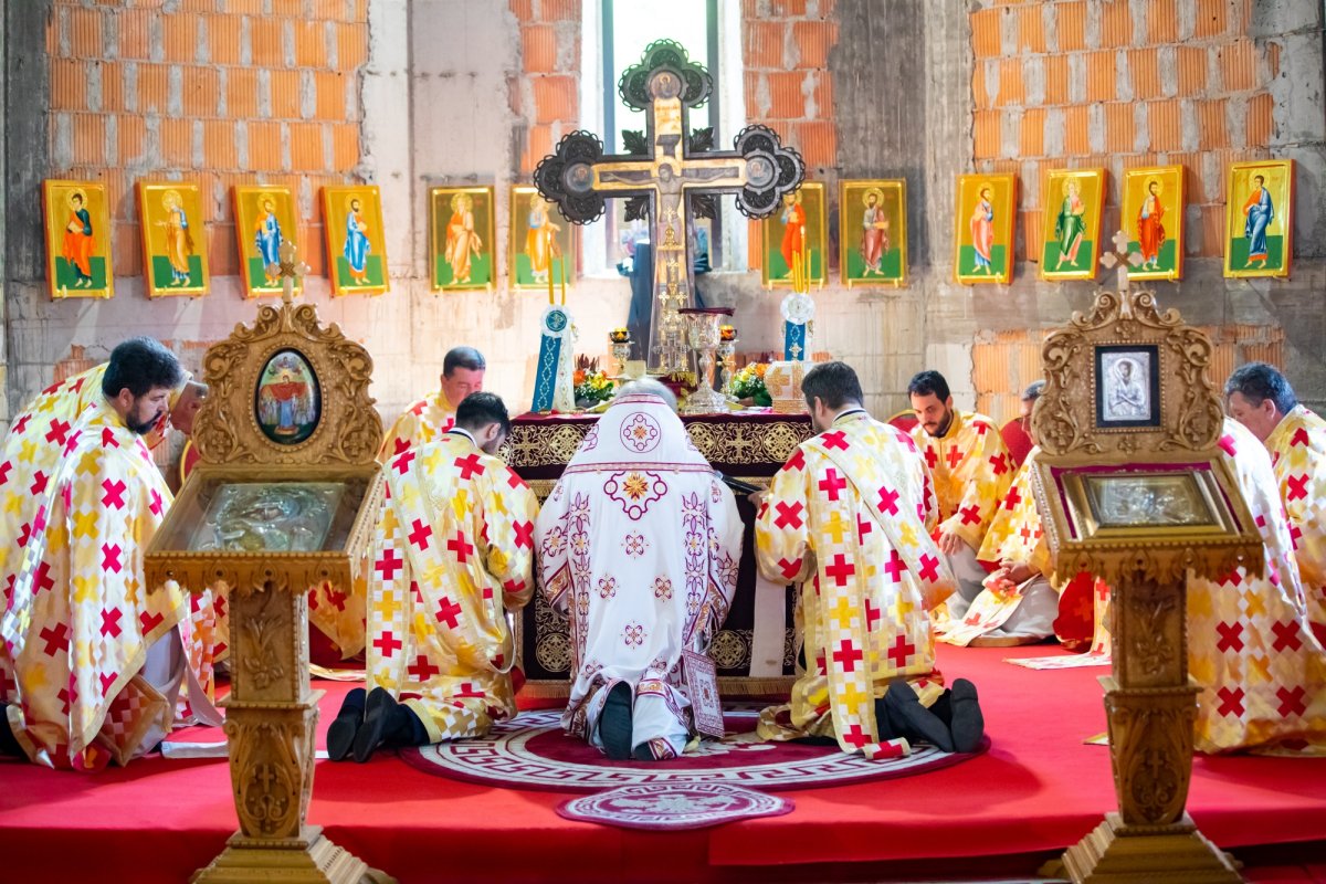 Binecuvântarea lucrărilor unui lăcaș de închinare bucureștean 219043