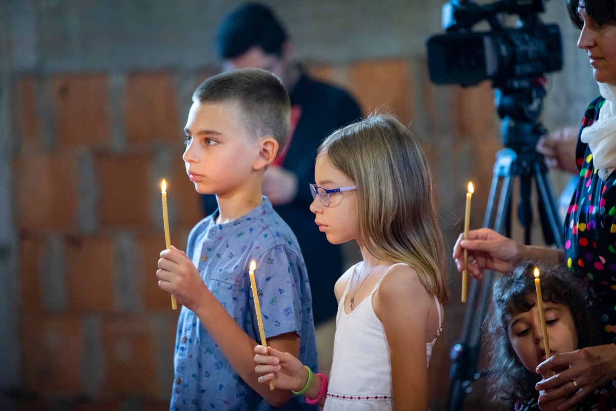 Binecuvântarea lucrărilor unui lăcaș de închinare bucureștean 219046