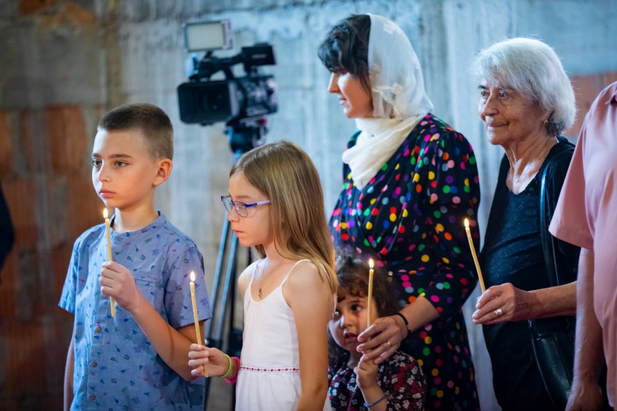 Binecuvântarea lucrărilor unui lăcaș de închinare bucureștean 219048