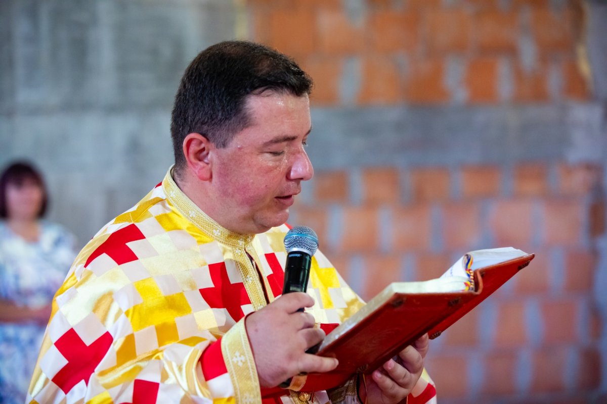 Binecuvântarea lucrărilor unui lăcaș de închinare bucureștean 219050