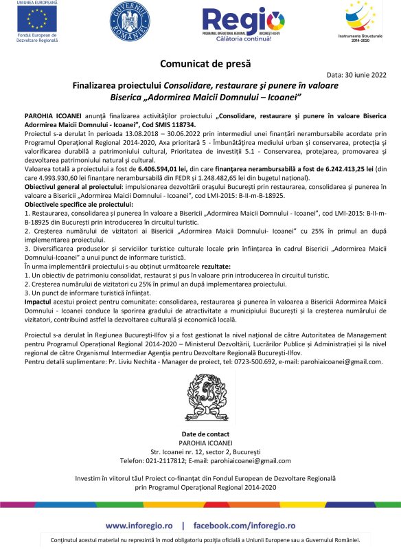 Comunicat de presă 219104