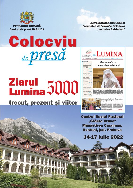 Azi începe colocviul de presă „Ziarul Lumina 5.000” la Caraiman 220512