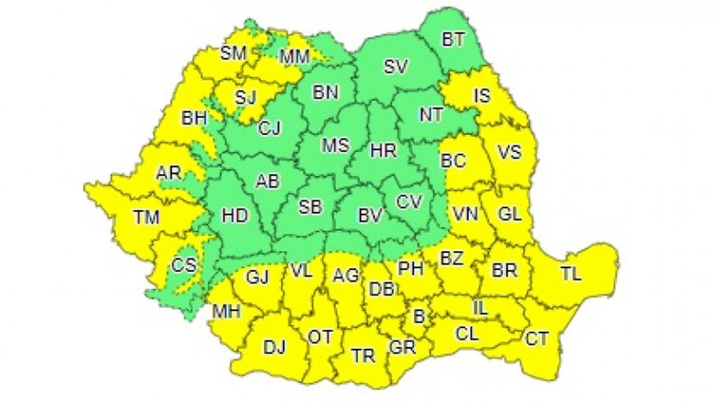 Disconfort termic accentuat în mare parte din ţară 224203