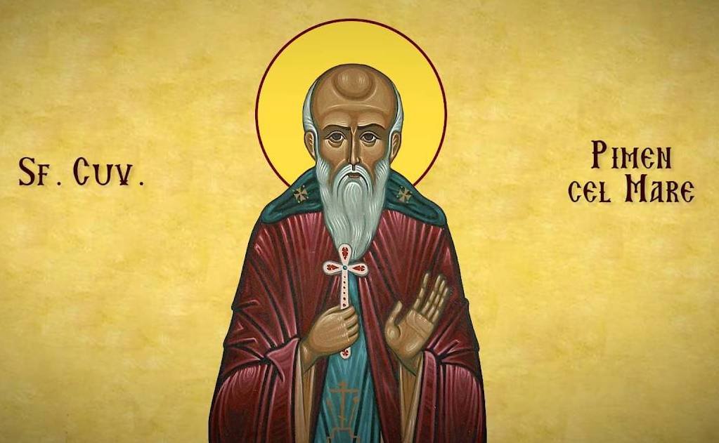 Acatistul Sfântului Cuvios Pimen cel Mare (27 August) 224024