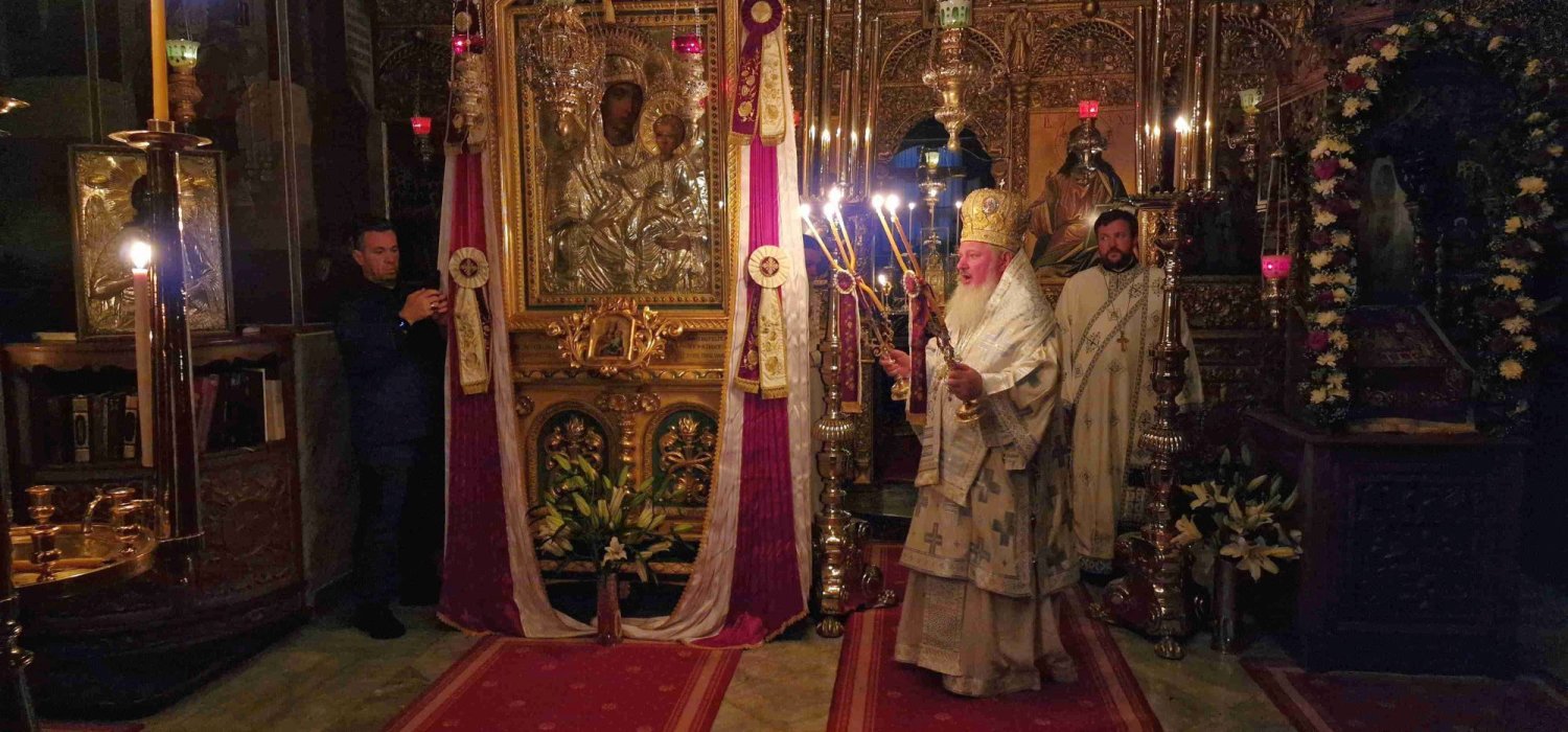 Slujire arhierească la Schitul românesc Prodromu din Muntele Athos 224436