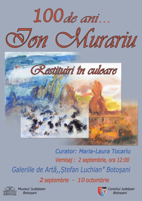 Expoziție dedicată pictorului Ion Murariu  la Botoșani 225273