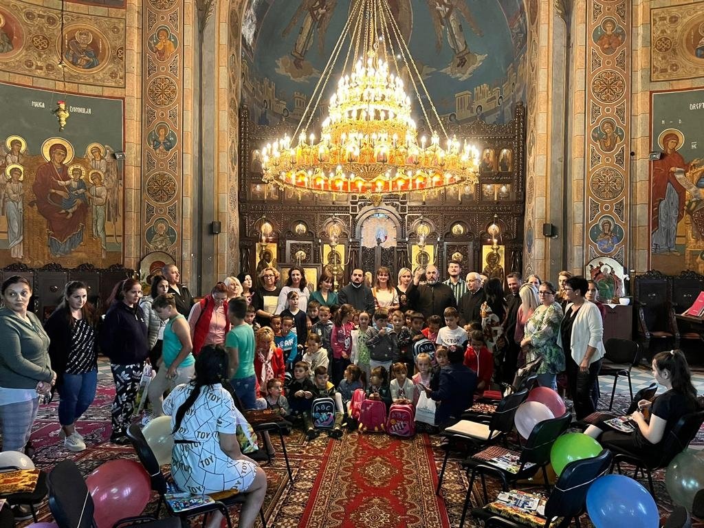 „Prima oră de religie” în parohia dâmbovițeană Gura Ocniței 225308