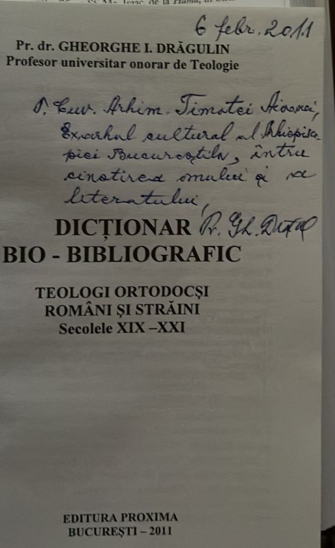 Părintele profesor Gheorghe Drăgulin sau despre iubirea față de Biserica pe care a slujit‑o 226629