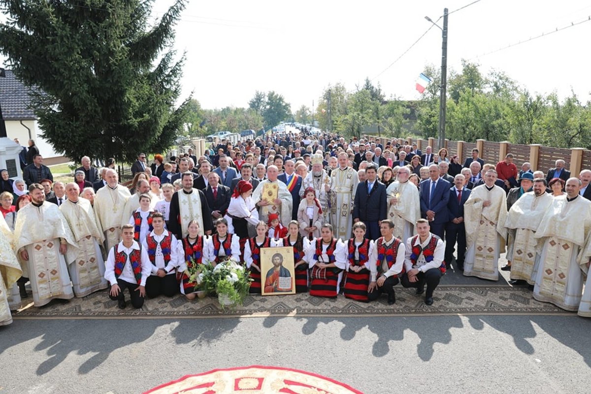 Târnosirea bisericii din Aciua, Satu Mare 229518