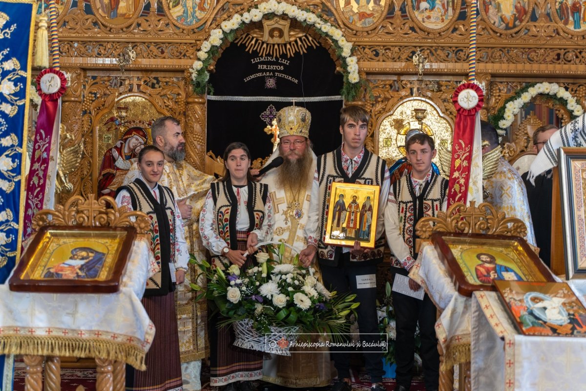 Sfântul Simeon Noul Teolog, cinstit în Parohia Mănăstirea Cașin II 229704