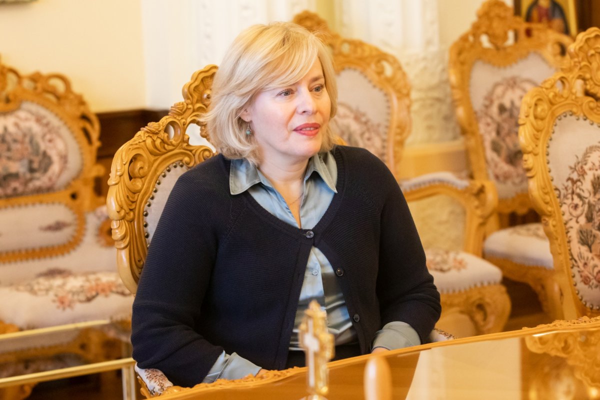 Ambasadorul Republicii Croația la București în vizită la Patriarhia Română 230348