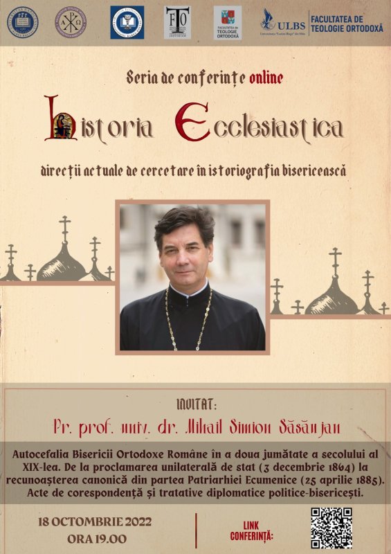 „Autocefalia Bisericii Ortodoxe Române” în seria de conferinţe „Historia Ecclesiastica” 230486