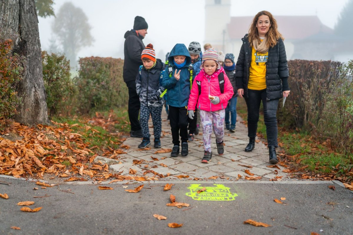 „Pedibus”, o iniţiativă care promovează  mersul pe jos la şcoală 232046