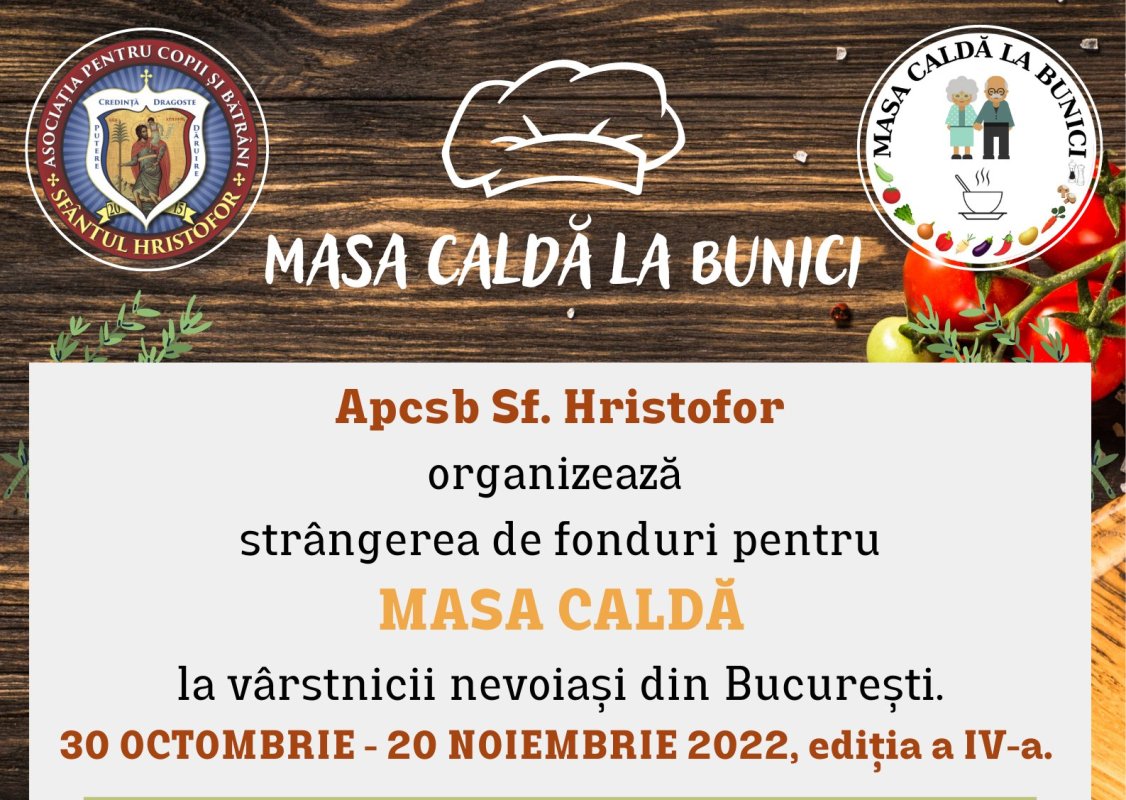 Colectă pentru programul social „Masă caldă la bunici” 232684