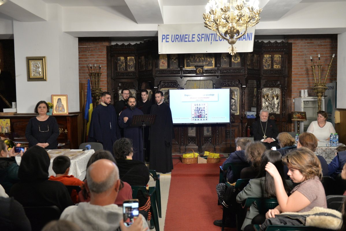 Expoziție de pictură și colaj la Parohia Iancu Vechi-Mătăsari 233470