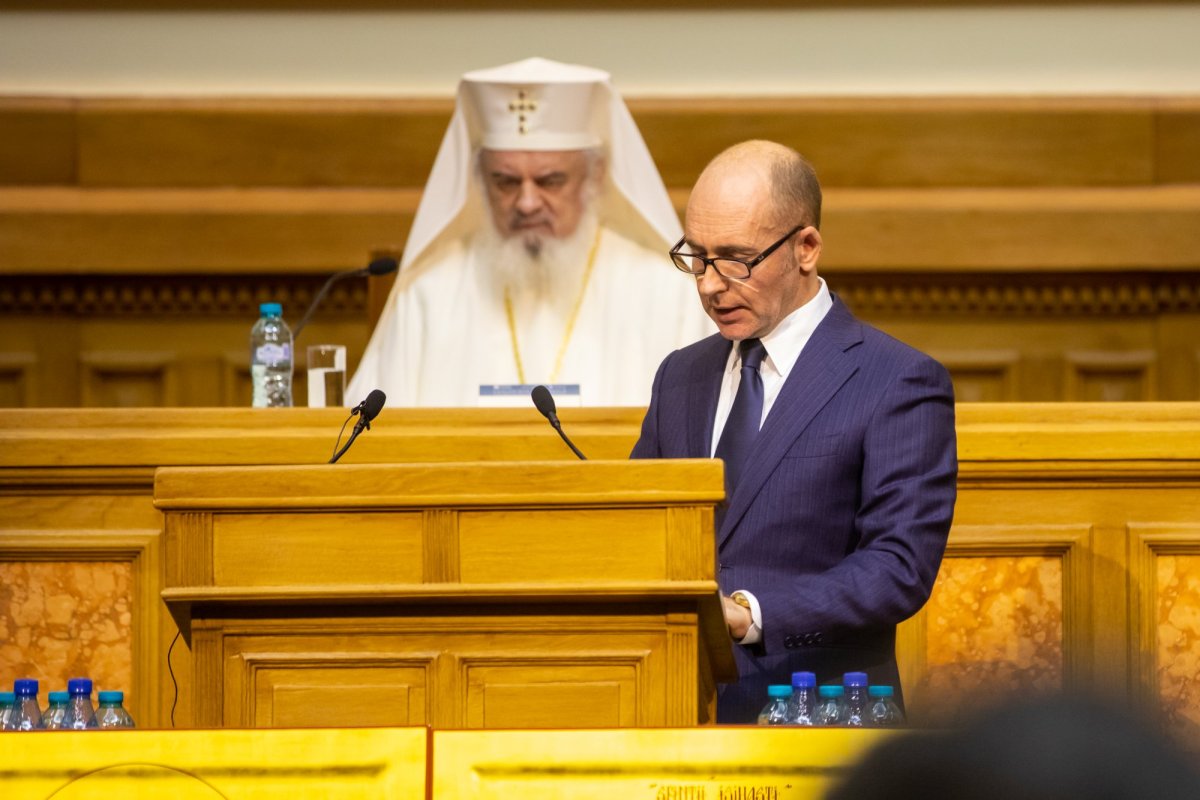 Conferință dedicată artei bisericești la Palatul Patriarhiei 234048