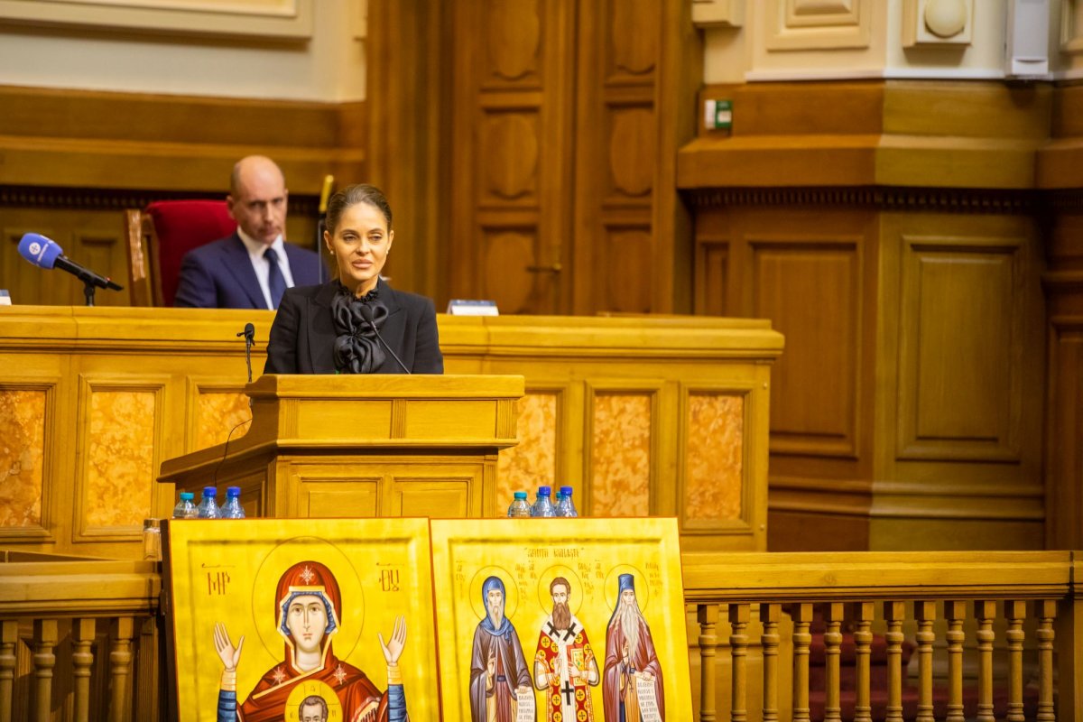 Conferință dedicată artei bisericești la Palatul Patriarhiei 234049