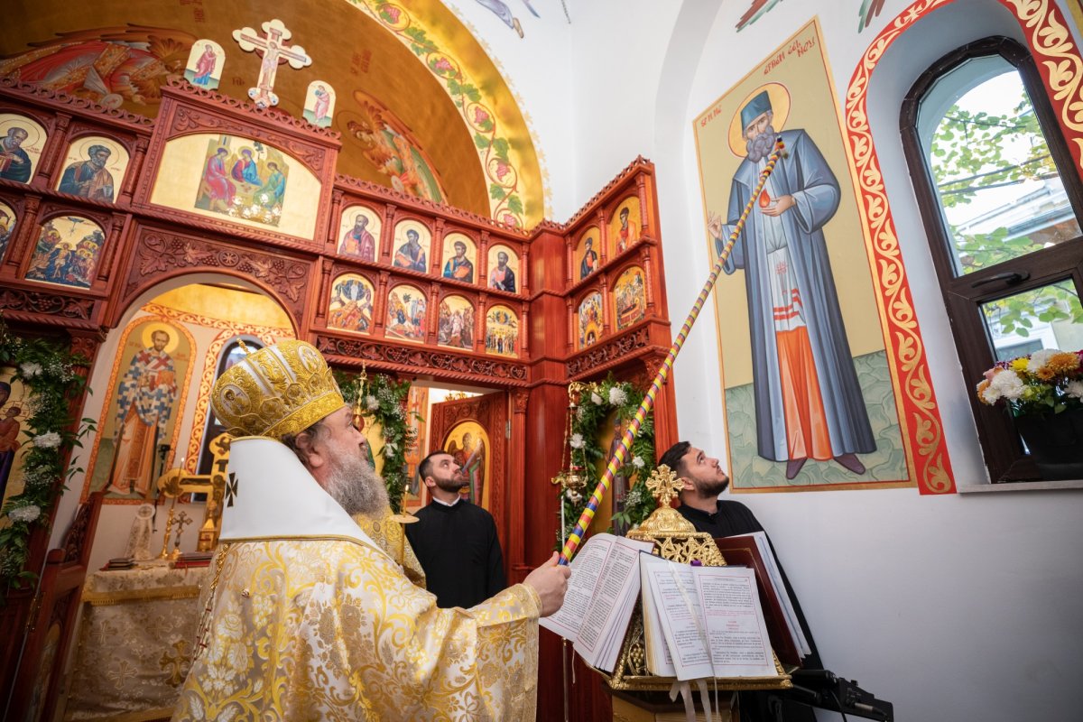 Lăcaș de cult înnoit într-o unitate medicală din Capitală 234708