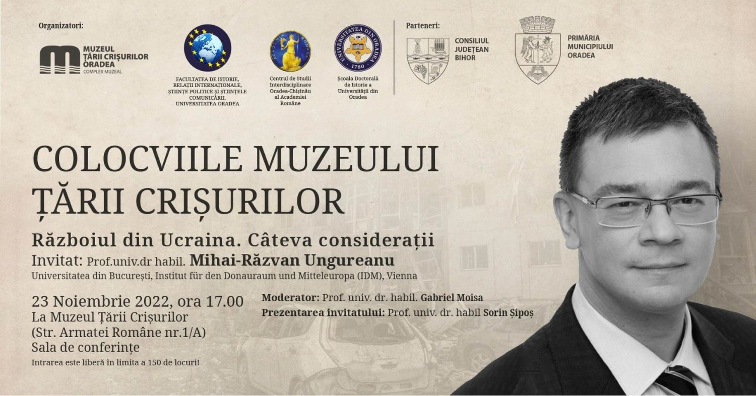 Conferinţă despre războiul din Ucraina la Oradea 234966