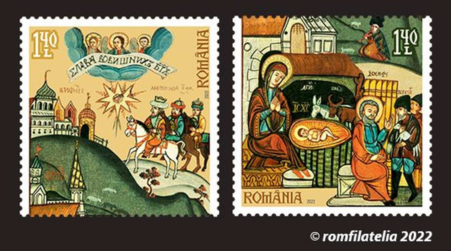 Timbre dedicate Crăciunului 235131