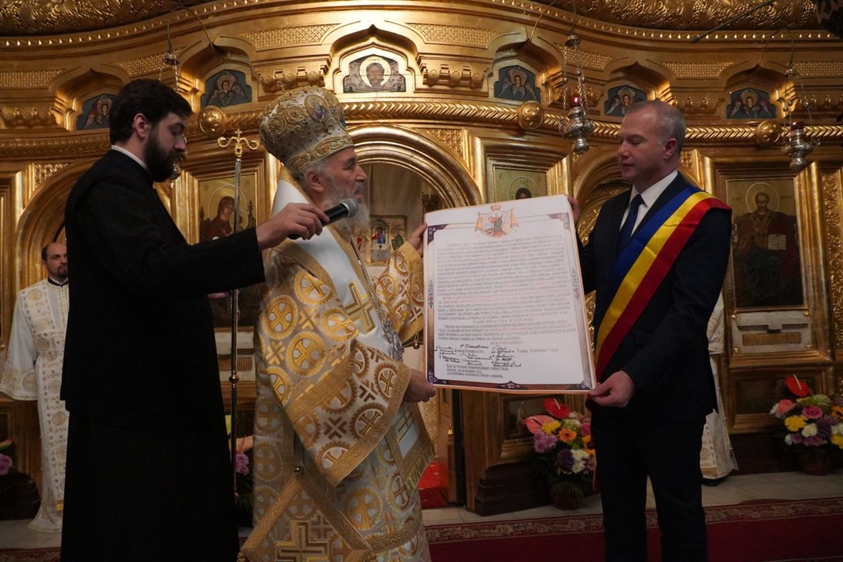 Prinos de laudă adus ocrotitorului orașului Galați 235814