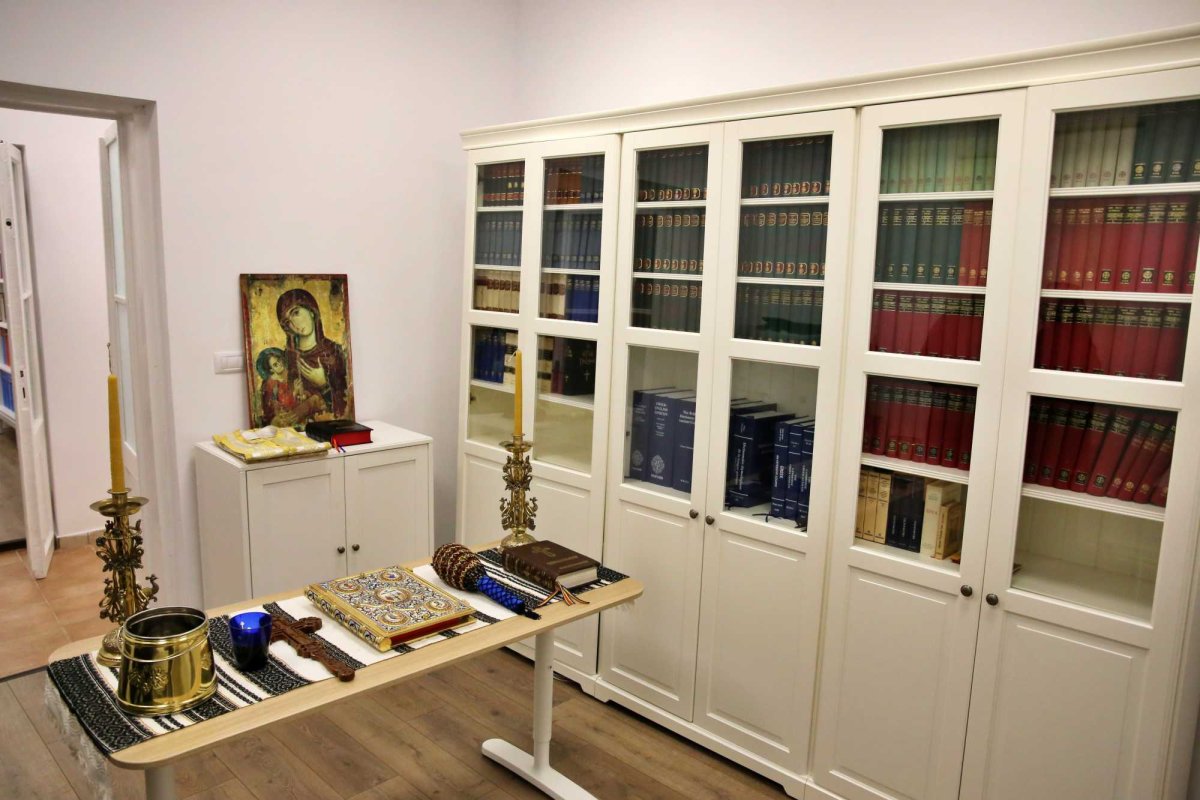 Sfințirea sediului Centrului de Studii Patristice al Arhiepiscopiei Iașilor 235966