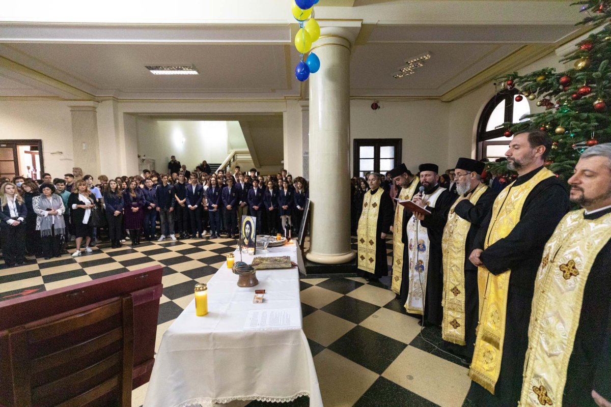 Ocrotitorul Colegiului Național „Sfântul Sava” sărbătorit cu emoție 236265