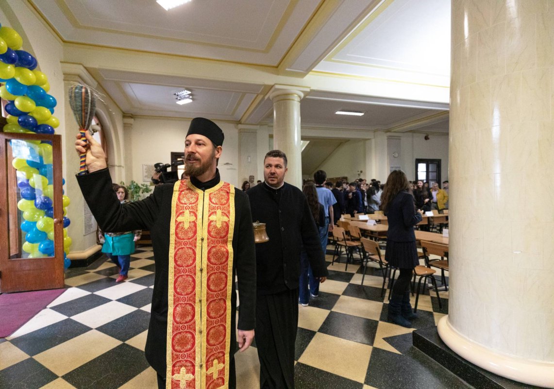 Ocrotitorul Colegiului Național „Sfântul Sava” sărbătorit cu emoție 236281