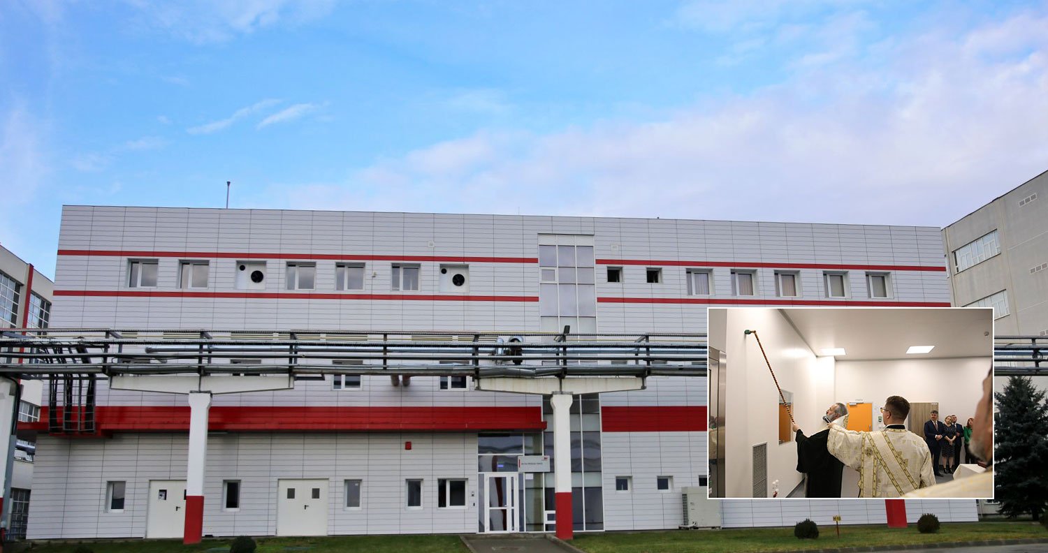Sfințirea unui nou centru de producție Antibiotice Iași 237030