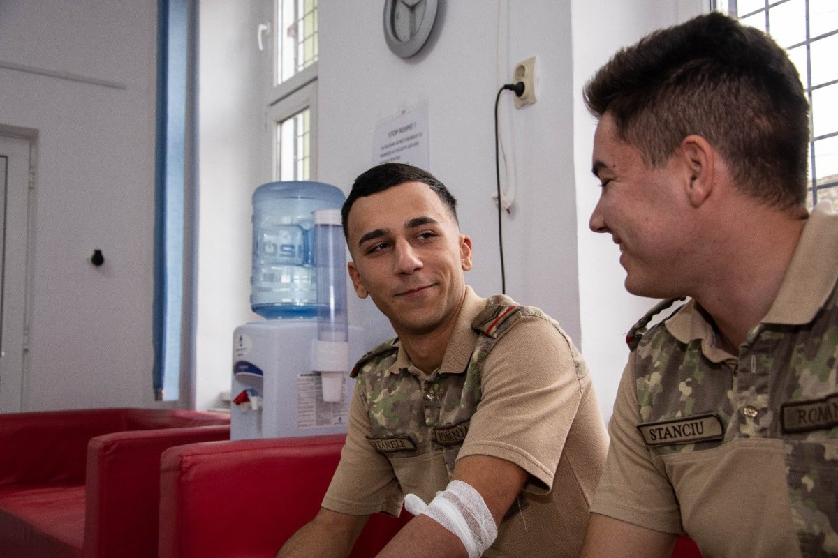 O nouă acţiune în cadrul campaniei „Donează sânge, salvează o viață!”, la Sibiu 237484