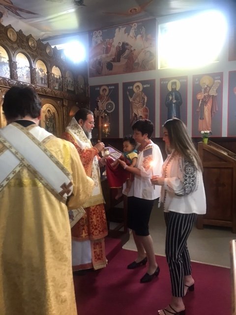 A fost sfinţită pictura Bisericii „Sfântul Nicolae” din Adelaide 237657