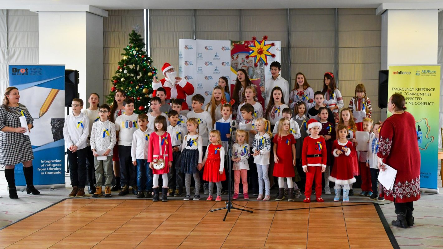 Momente de bucurie pentru refugiaţii ucraineni din Capitală 237898