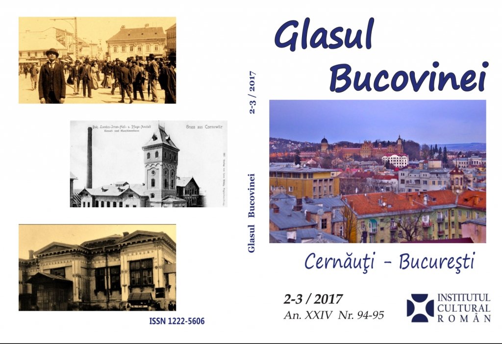 „Glasul Bucovinei”, revista românilor din Cernăuți 238845