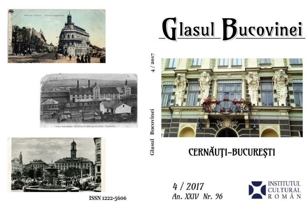 „Glasul Bucovinei”, revista românilor din Cernăuți 238846